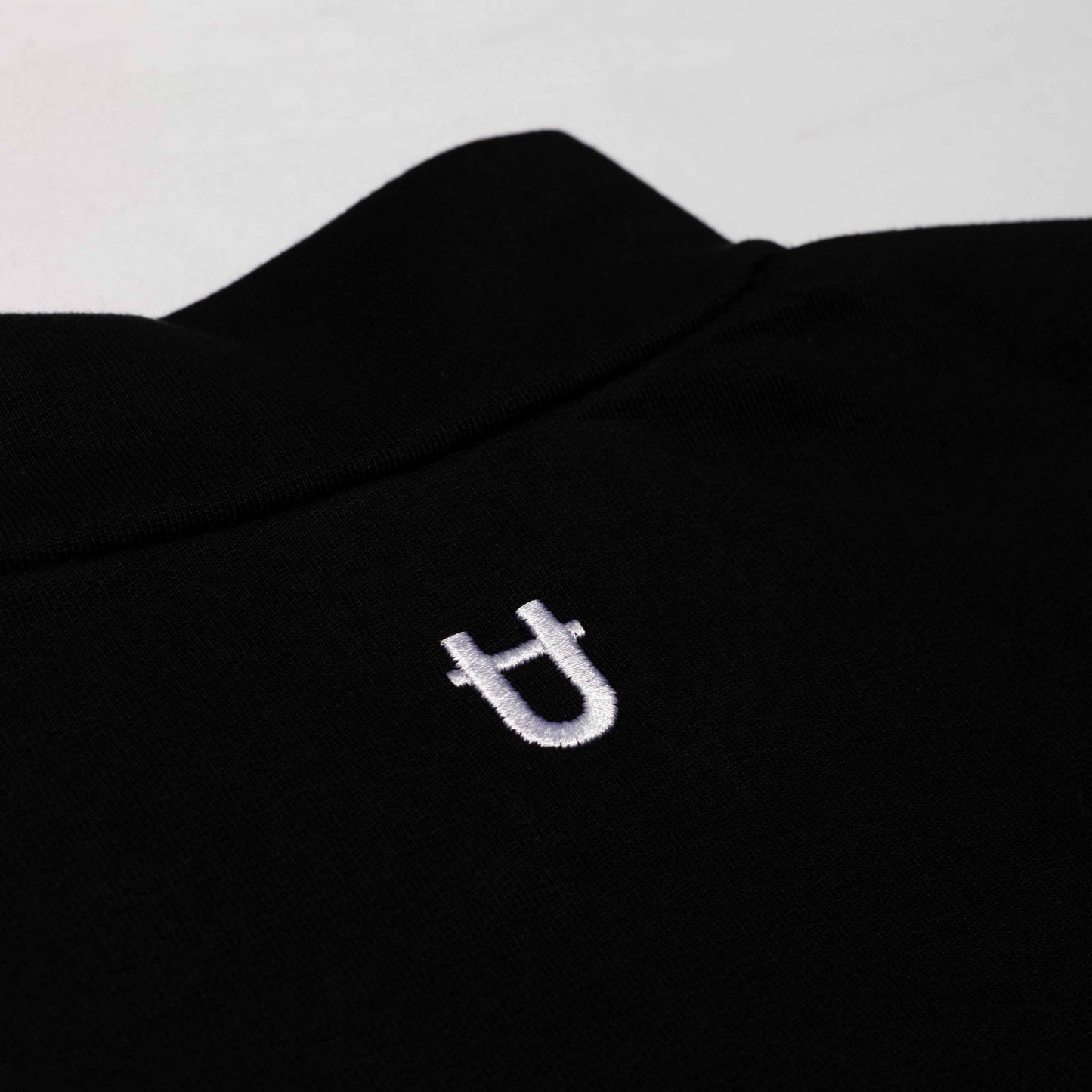 Aemus Black Quarter Zip Sweater