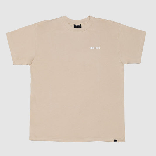 Aemus beige U bar T shirt