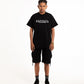 Aemus Black Regular Cargo Short