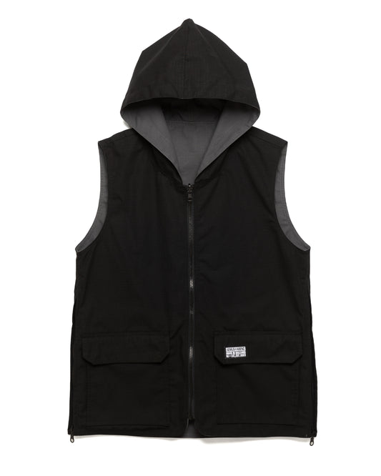 Aemus Double-Faced Hooded Ripstop Cargo Vest