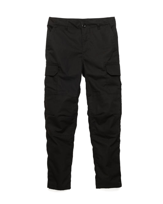 Aemus Ripstop Cargo Trousers in Black