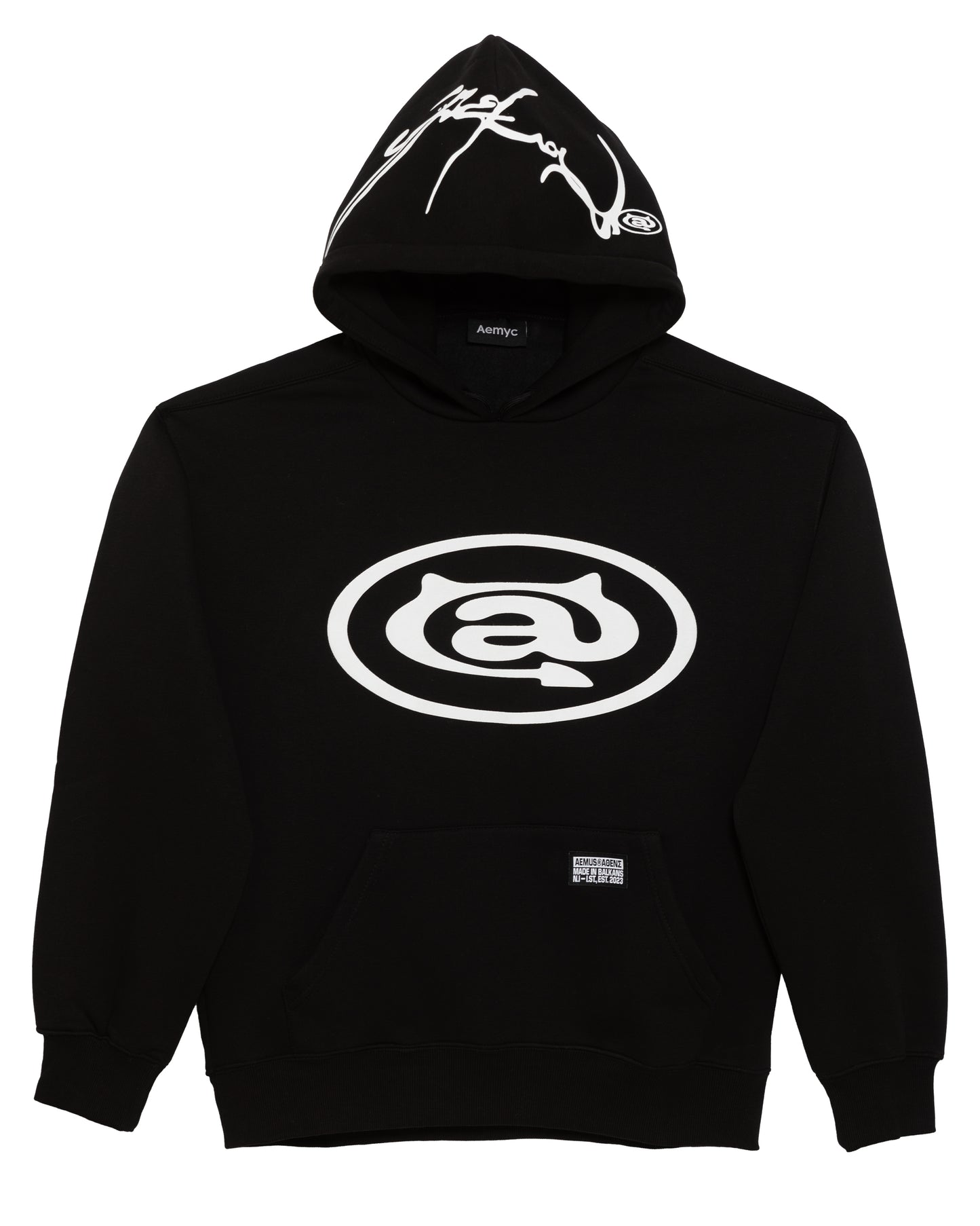 Aemus Black Hoodie