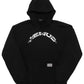 Aemus Black Hooded Sweatshirt