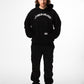 Aemus Black Hooded Sweatshirt
