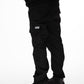 Aemus Ripstop Cargo Trousers in Black