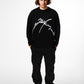 Aemus Letter Knitted Jaquard Sweater