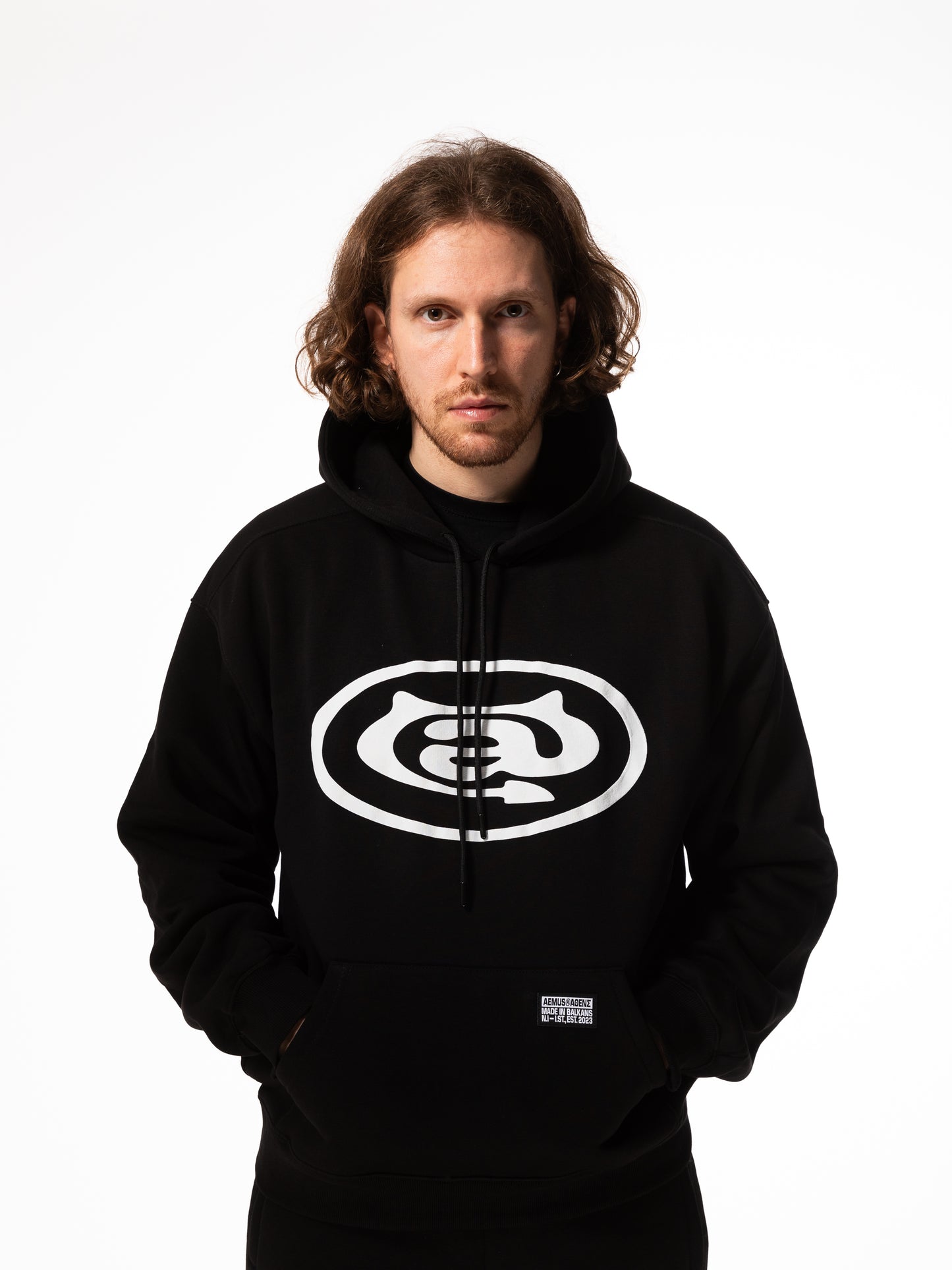 Aemus Black Hoodie