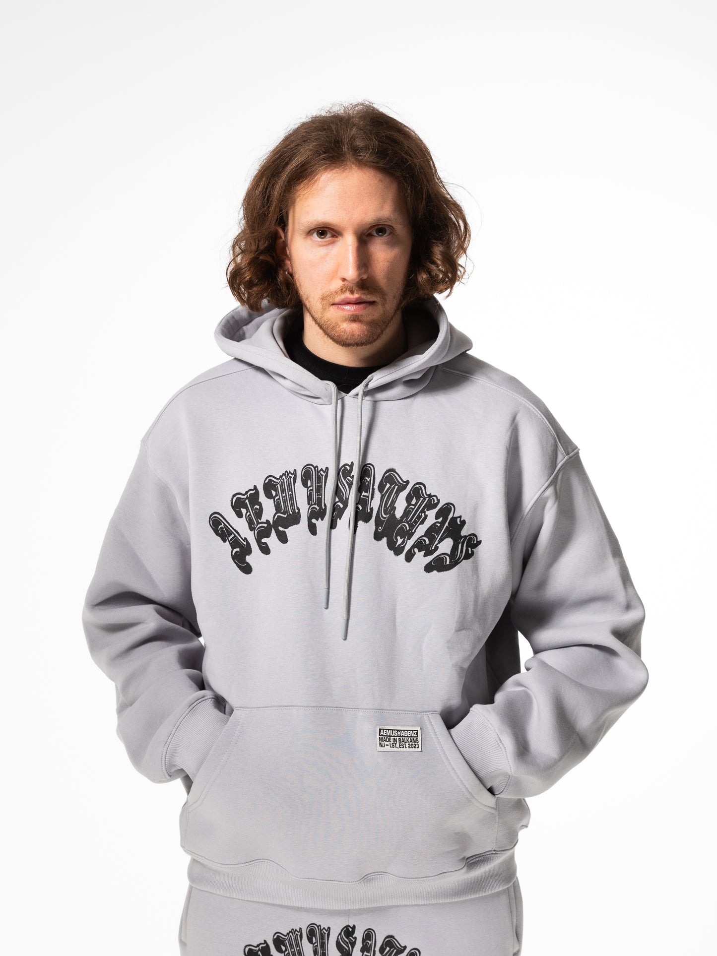 Aemus Ice Gray Hoodie