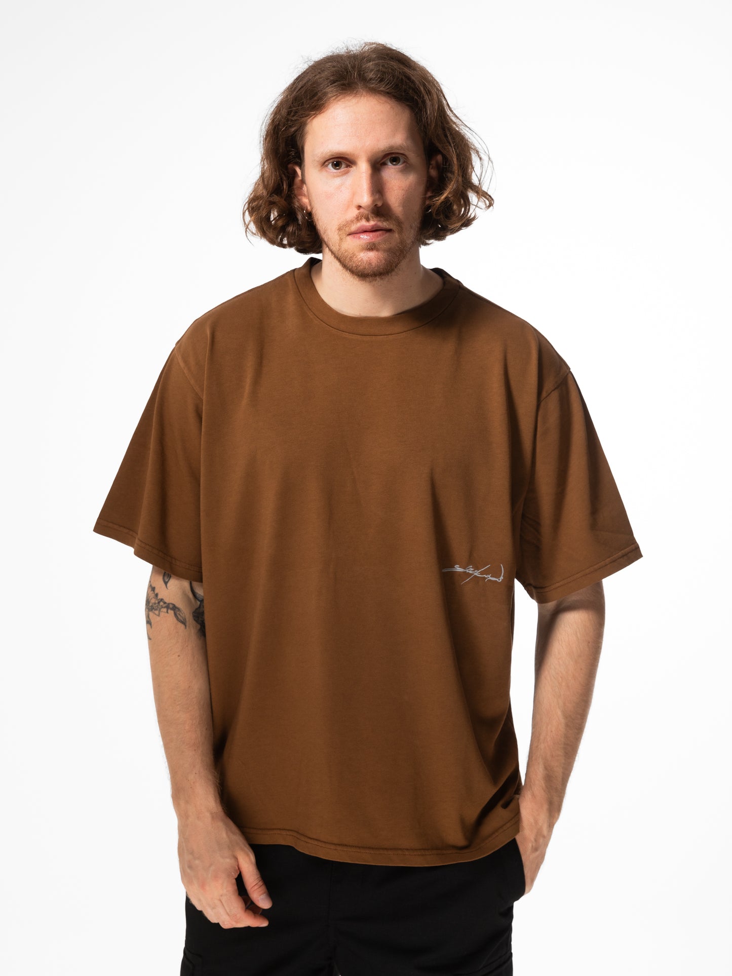 Aemus Dark Brown Tee