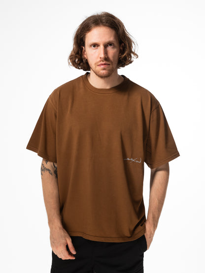 Aemus Dark Brown Tee