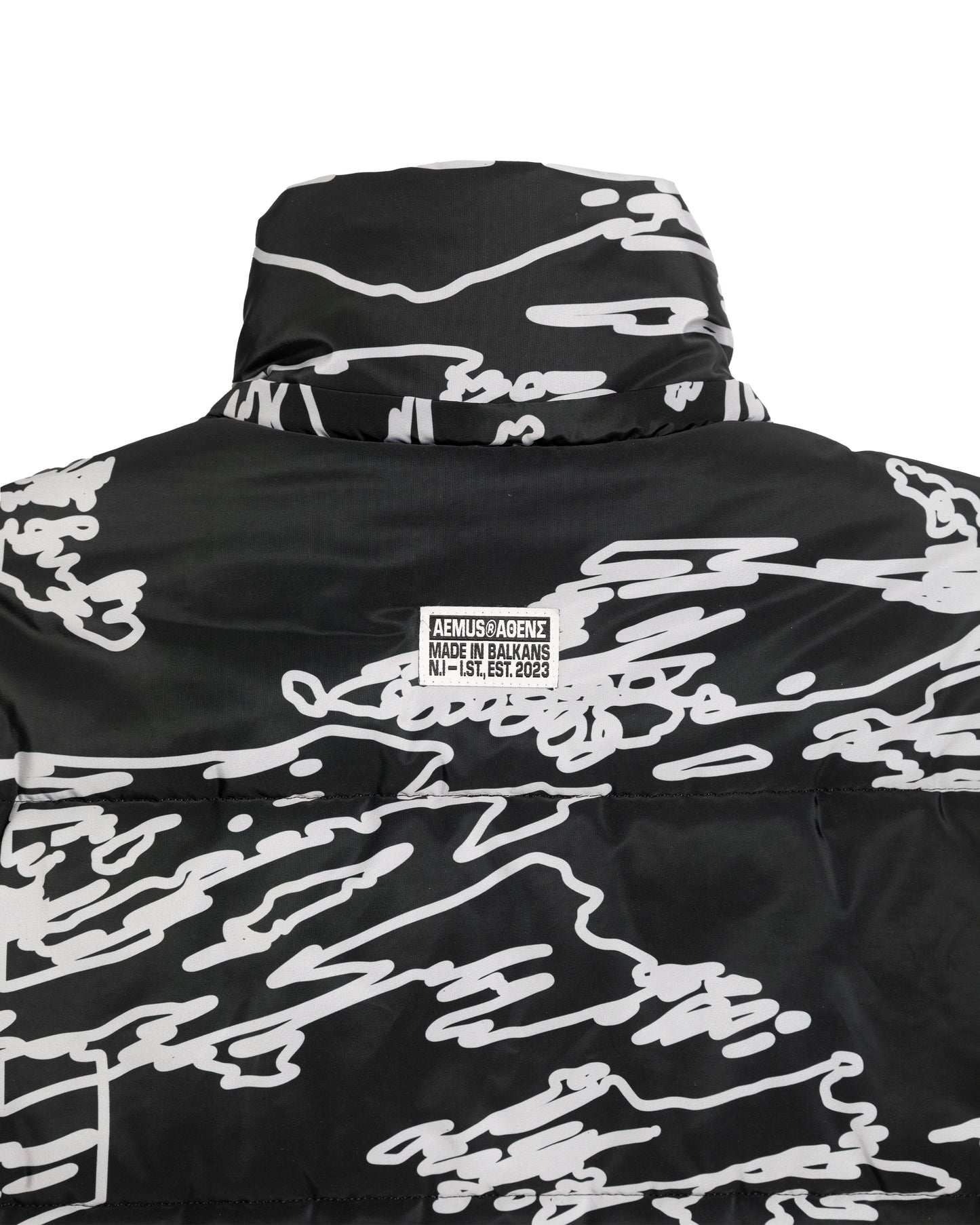 AEMUS CITIZENS CAMO PUFFER VEST
