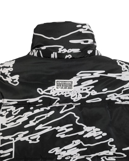 AEMUS CITIZENS CAMO PUFFER VEST