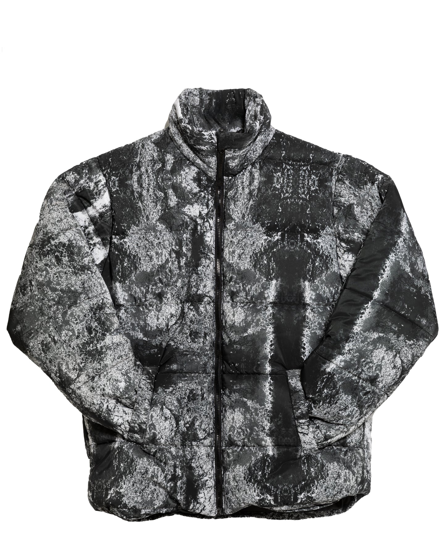 AEMUS BLACK SEAS BLACK PUFFER JACKET