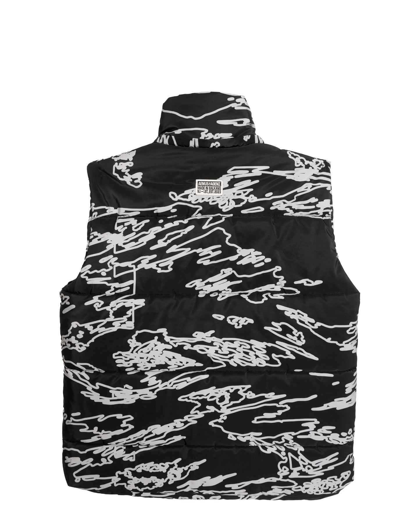 AEMUS CITIZENS CAMO PUFFER VEST